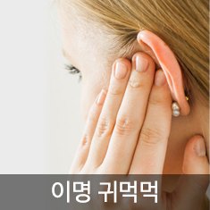 이명 귀먹먹